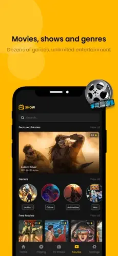 sony-bravia-tcl Movies and shows